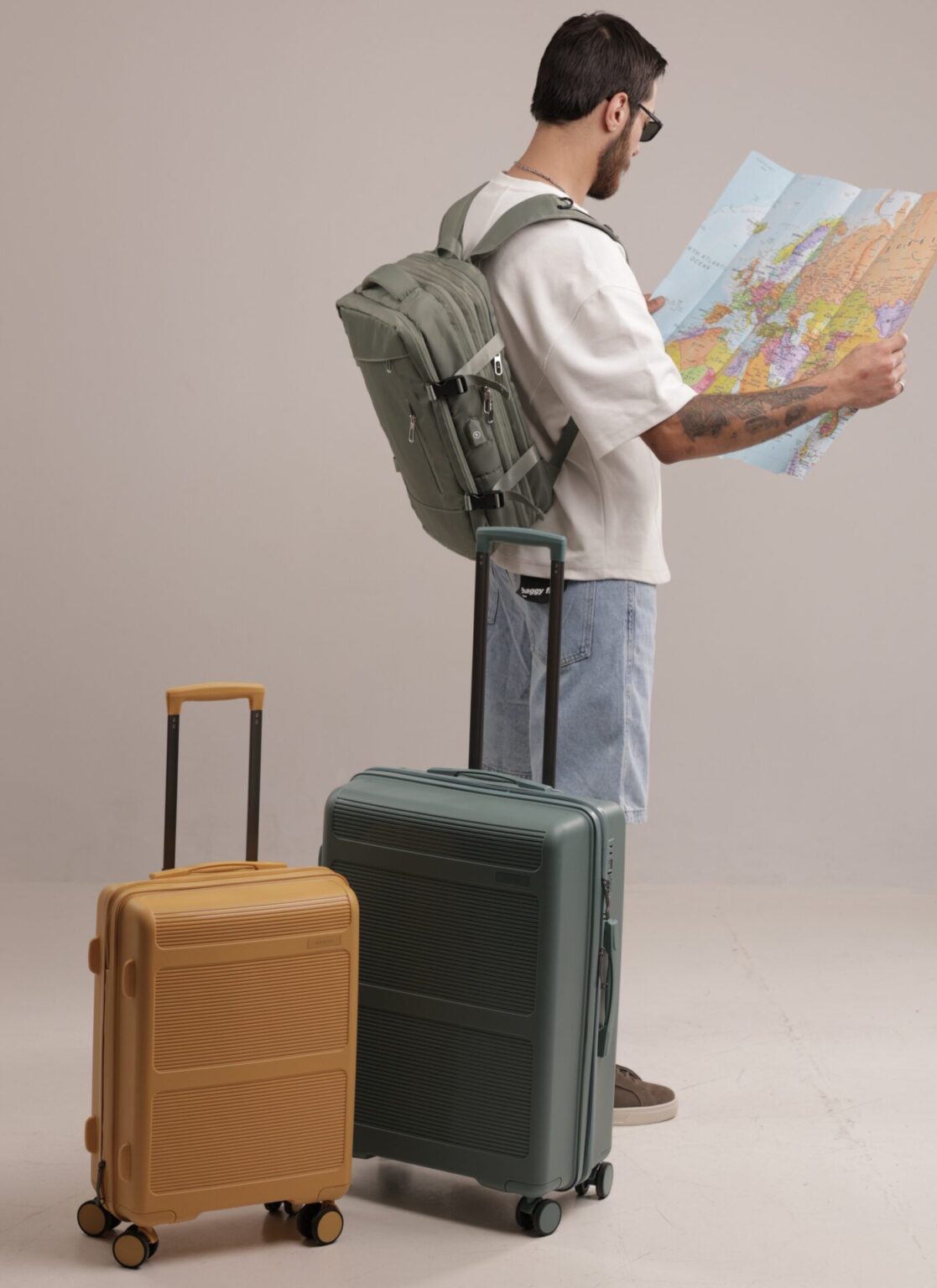 Durable Wheeled Suitcase for Travel in Yerevan size L | Ճամպրուկներ Երևանում