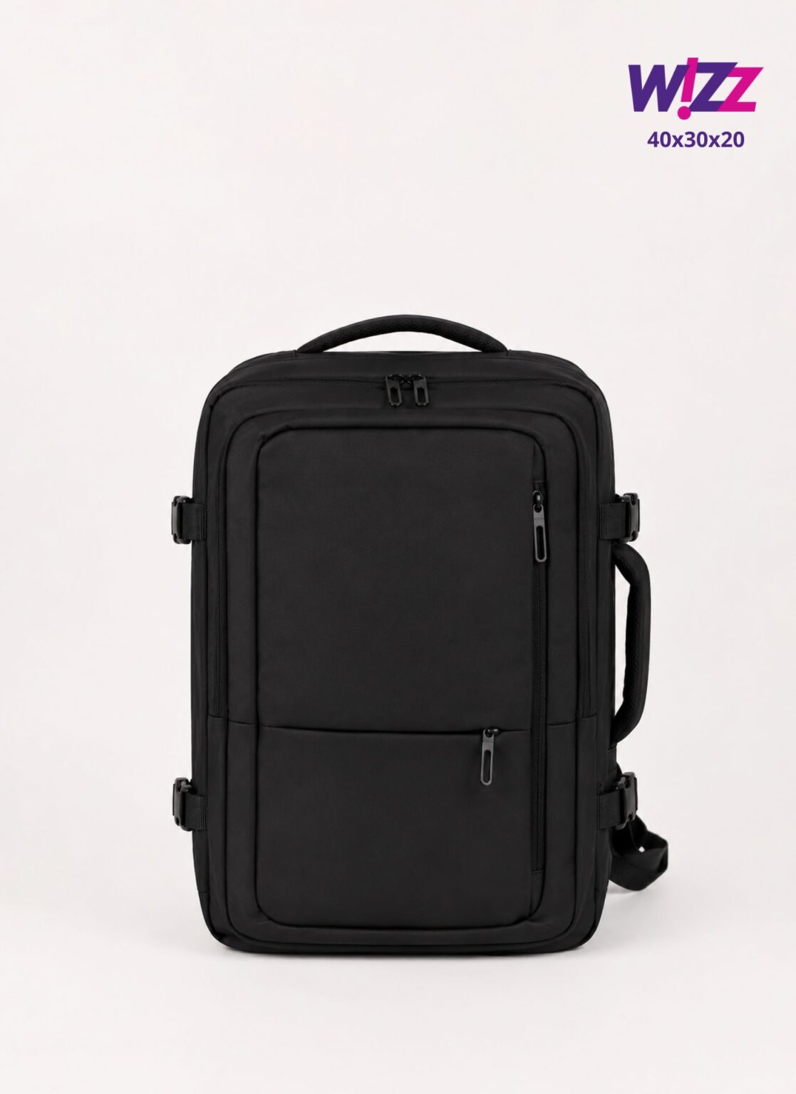 Wizz Air Approved Backpack 40×30×20 | Wizz Air չափանիշներին համապատասխան ուսապարկ 40×30×20