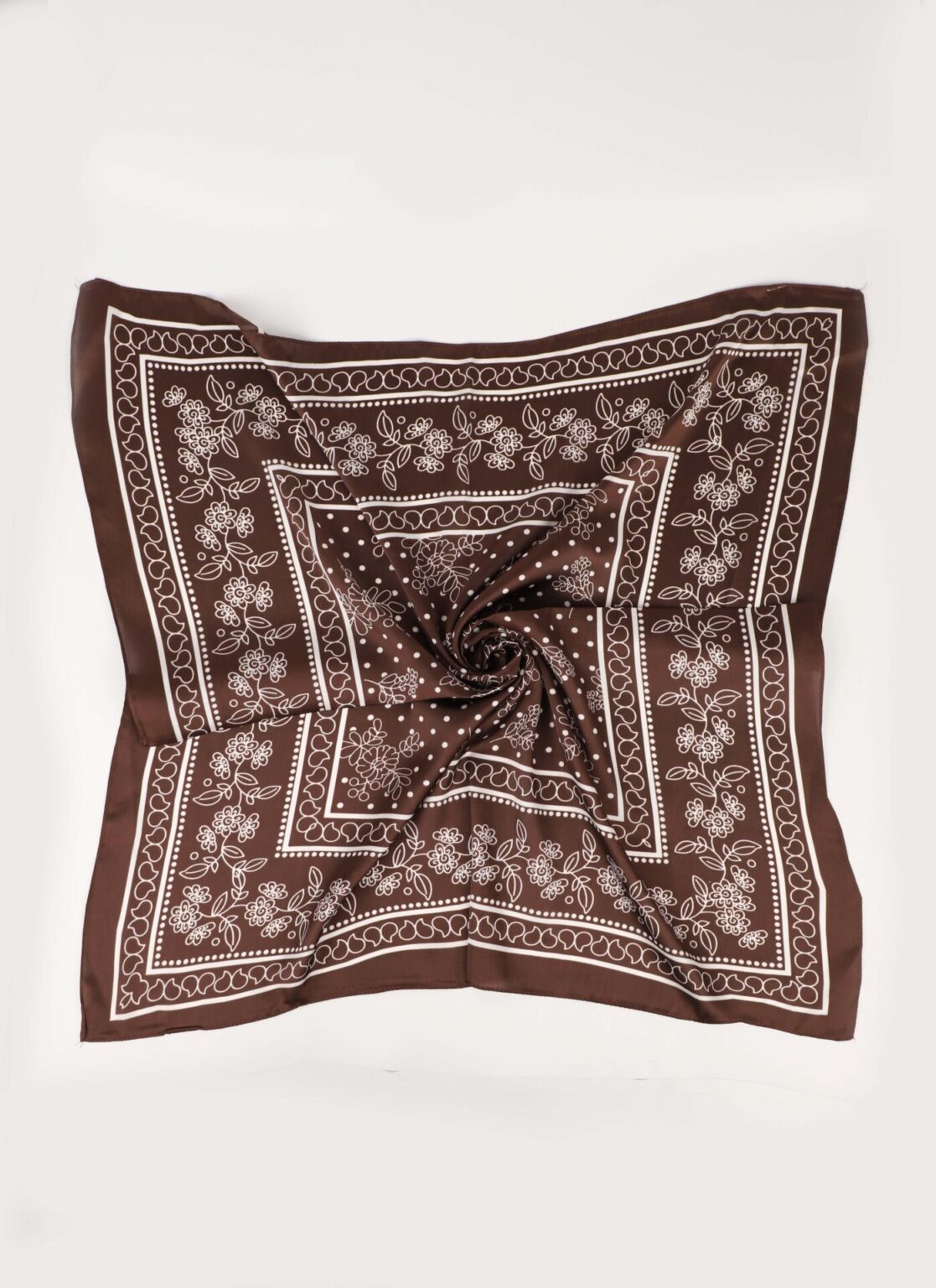 Satin scarf