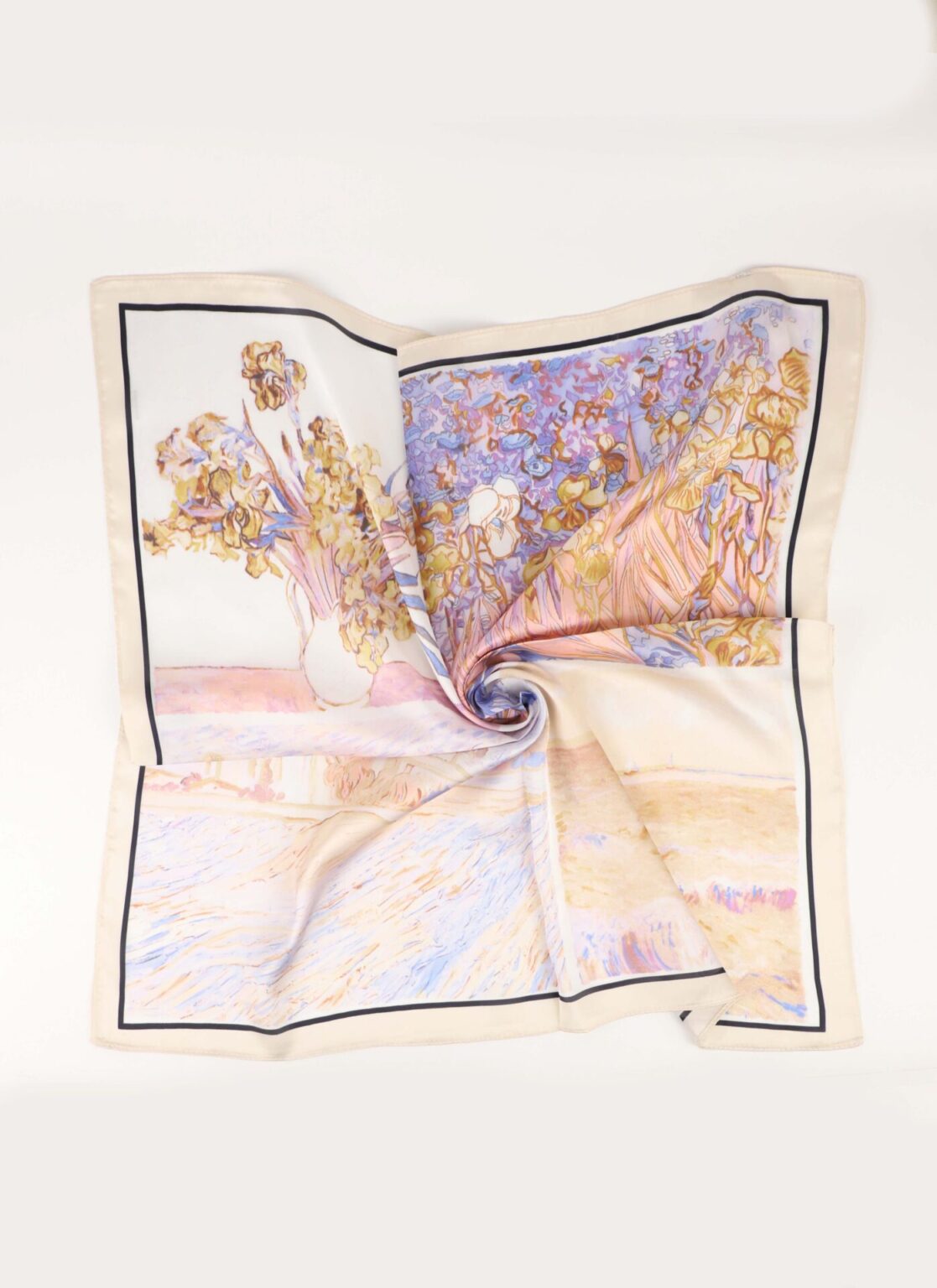 Satin scarf