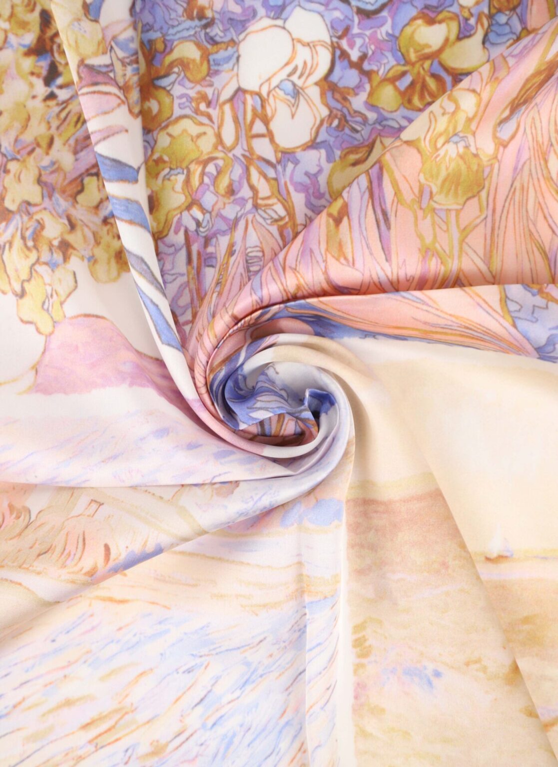 Satin scarf