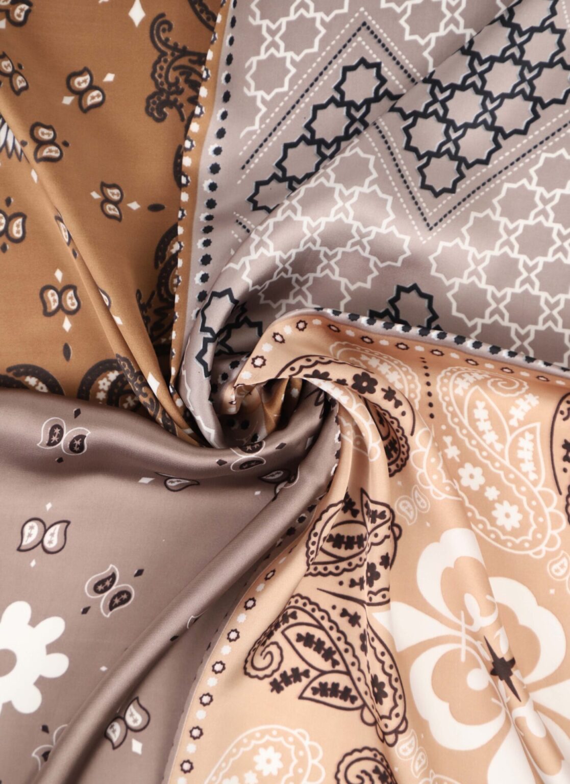 Satin scarf